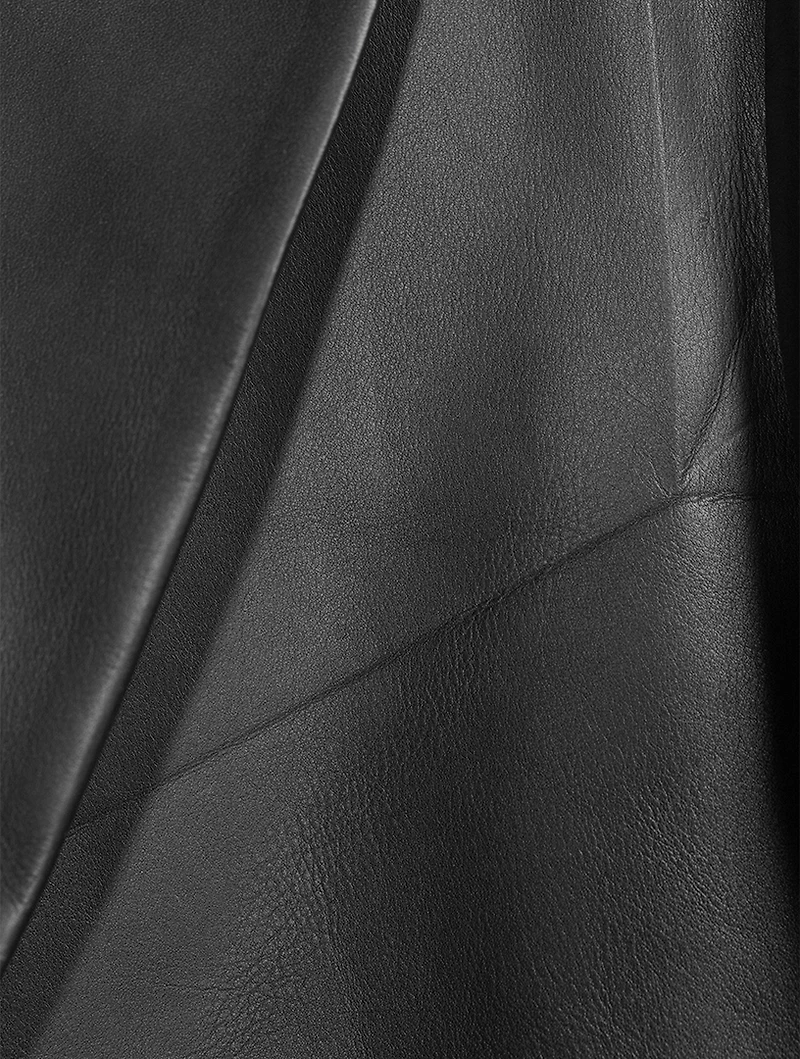 Boice Leather Blazer