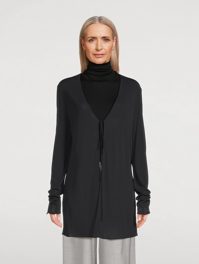 Isara Tie-Front Top