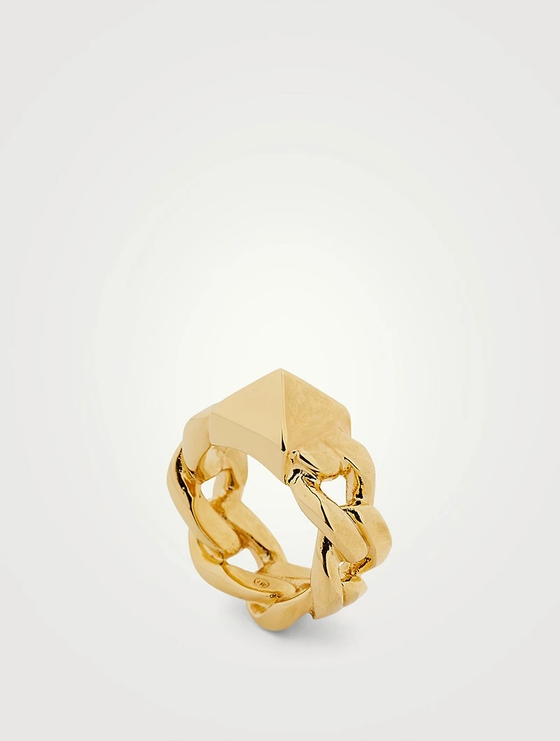 Rockstud Chain Ring