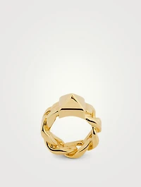 Rockstud Chain Ring