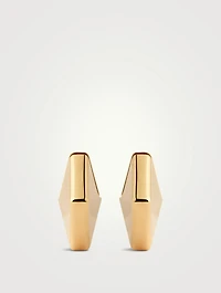 Rockstud Huggie Hoop Earrings