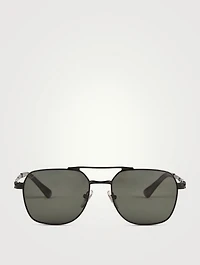 0PO1004S Aviator Sunglasses