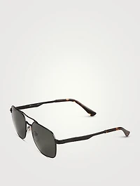0PO1004S Aviator Sunglasses