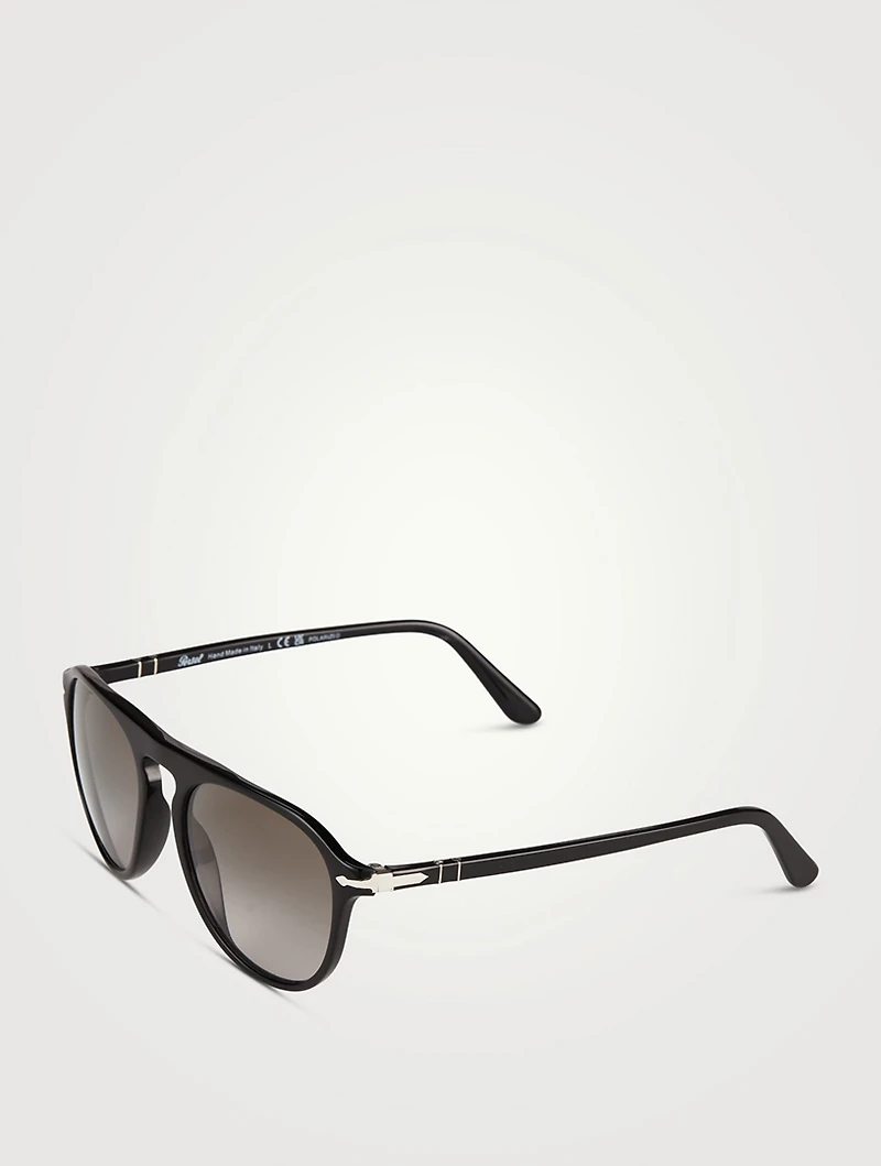 0PO3302S Aviator Sunglasses