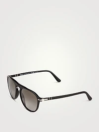 0PO3302S Aviator Sunglasses