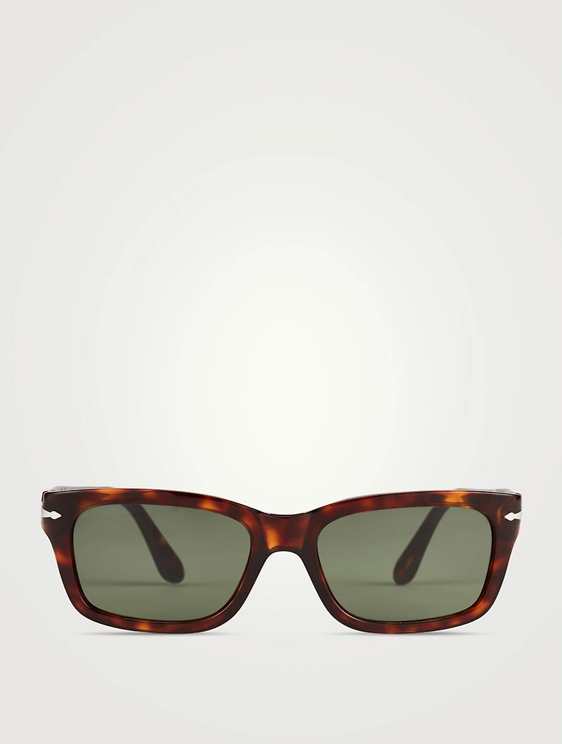 0PO3301S Rectangular Sunglasses