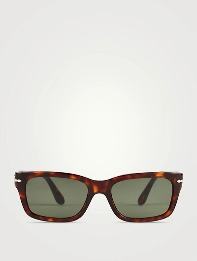 0PO3301S Rectangular Sunglasses