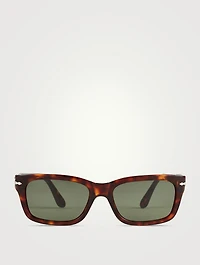 0PO3301S Rectangular Sunglasses
