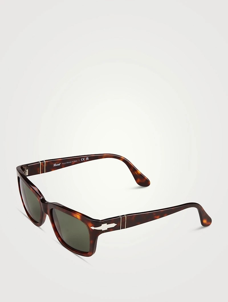 0PO3301S Rectangular Sunglasses