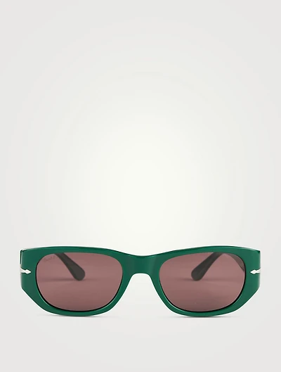 0PO3307S Rectangular Sunglasses