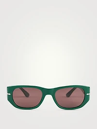 0PO3307S Rectangular Sunglasses