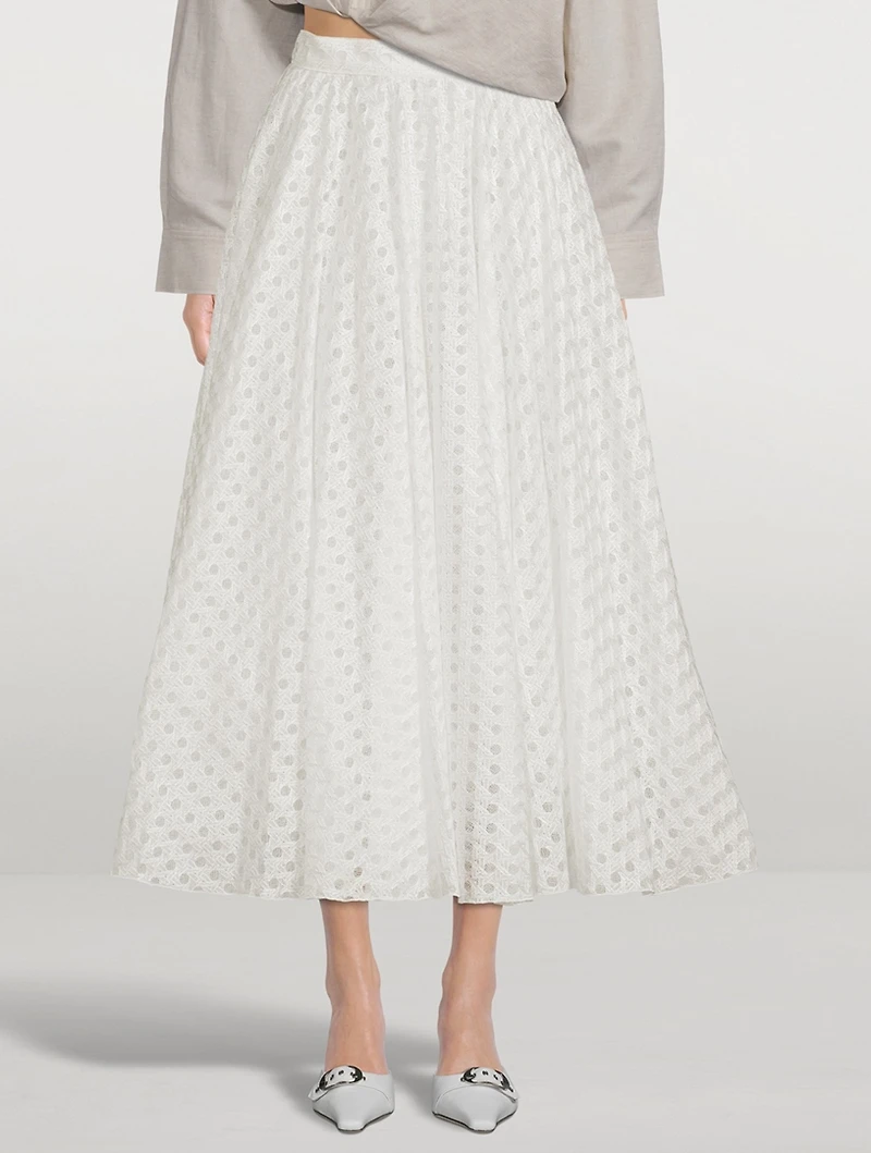 Macramé Midi Skirt