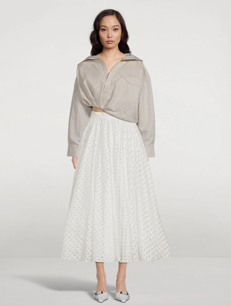 Macramé Midi Skirt