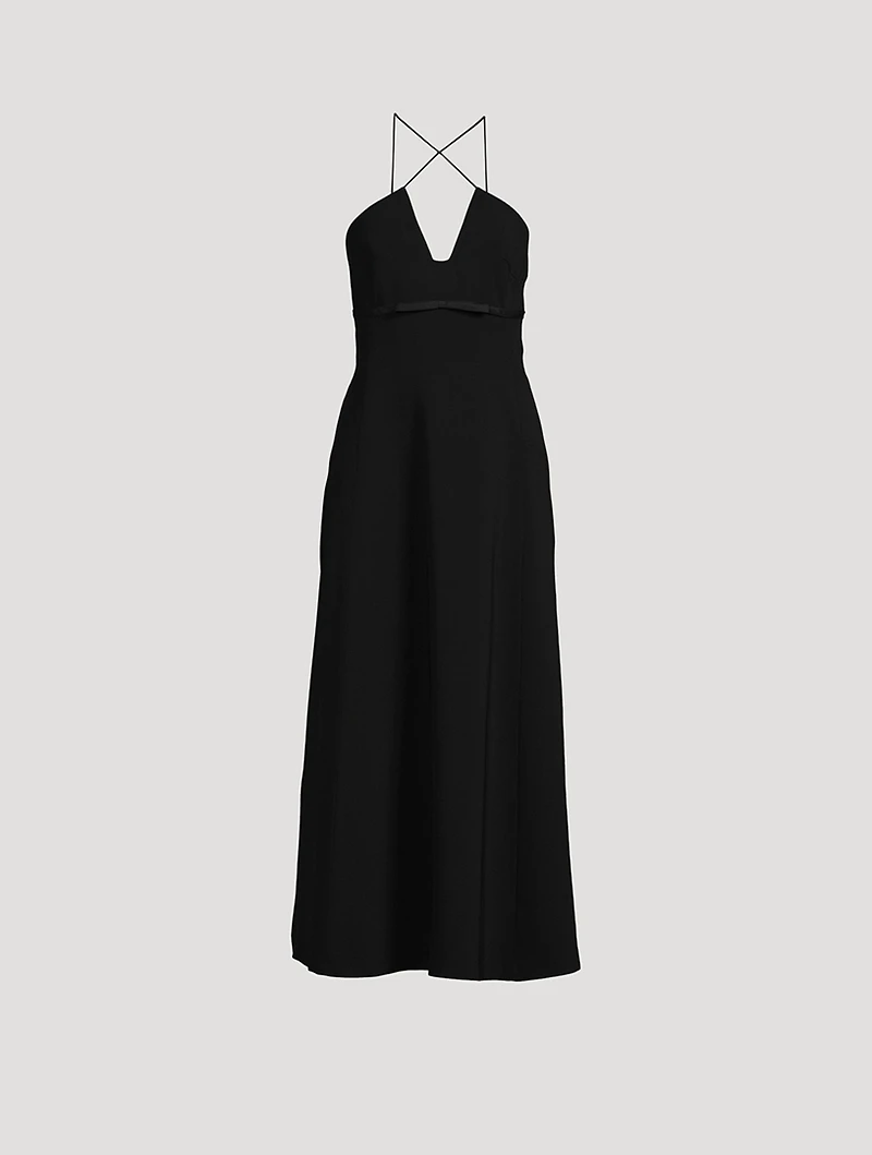 Halter Midi Dress