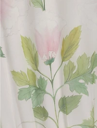Silk Georgette Gown In Floral Print