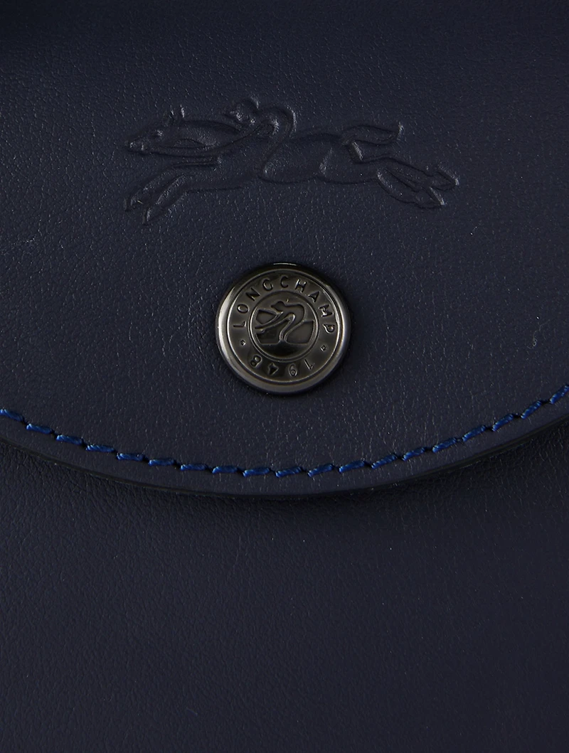XS Le Pliage Xtra Leather Top Handle Bag
