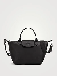 Small Le Pliage Xtra Leather Top Handle Bag