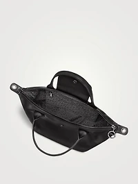 Small Le Pliage Xtra Leather Top Handle Bag