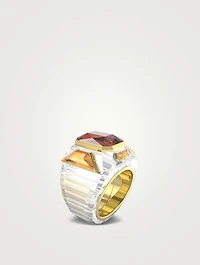 Chroma Crystal Cocktail Ring