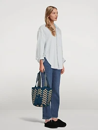 Large Mediterraneo Bucket Bag