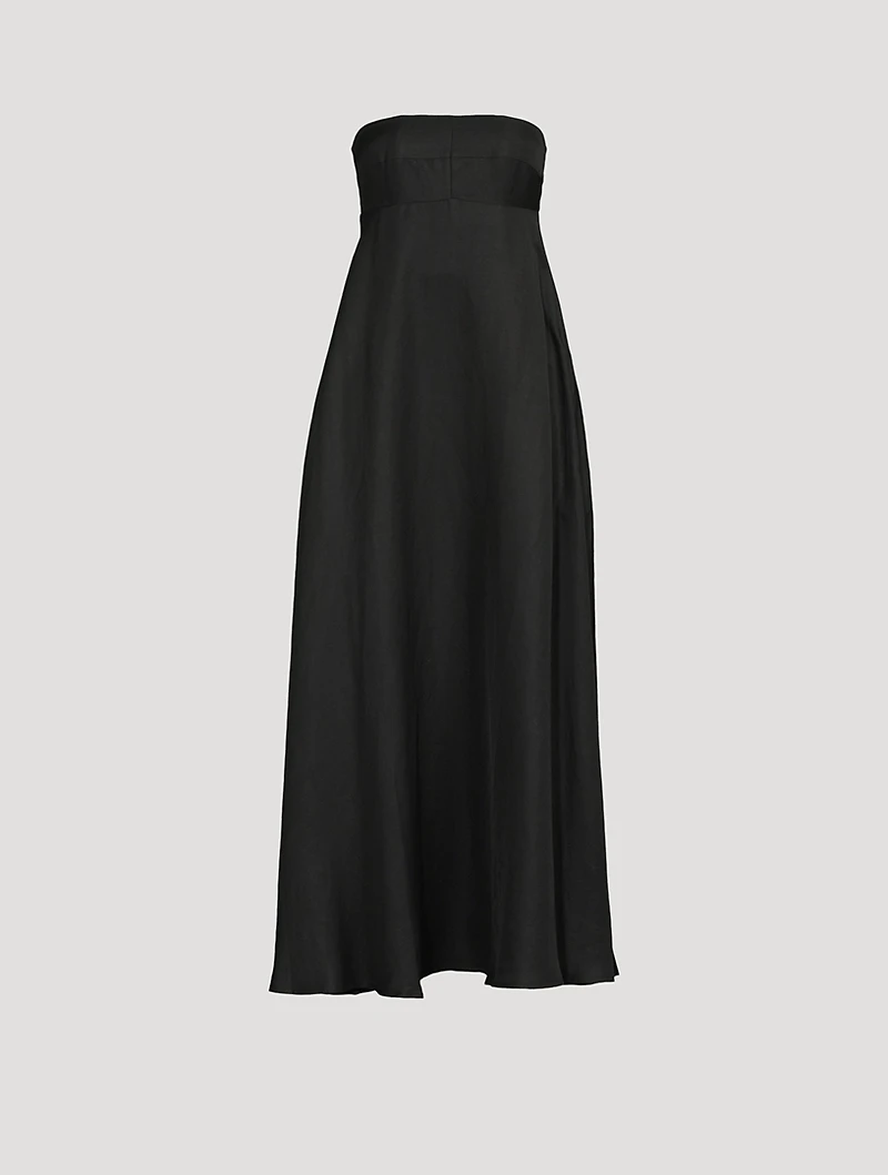 Montenegro Strapless Maxi Dress