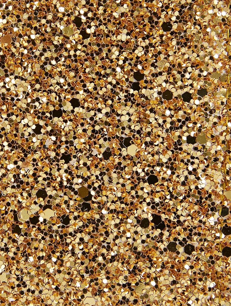 Bow Glitter Clutch