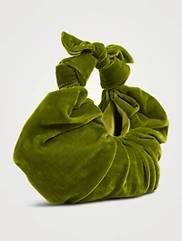 Kiku Velvet Croissant Bag