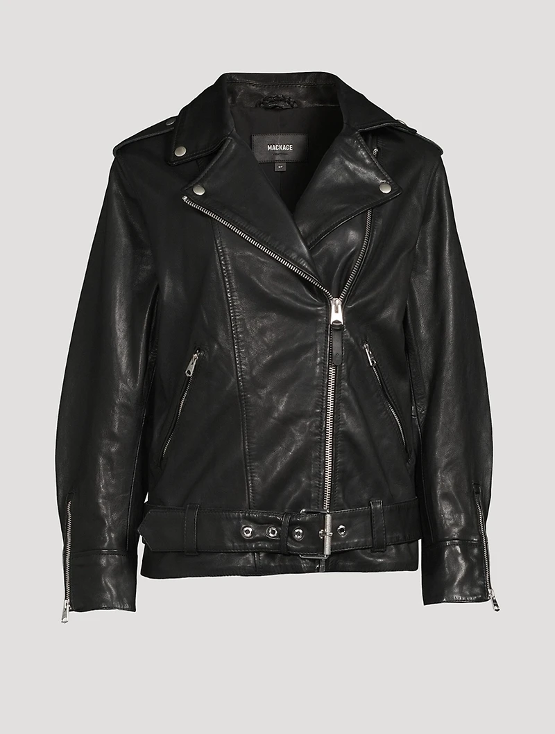 Chloe Leather Moto Jacket