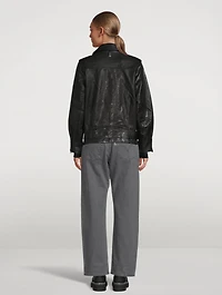 Chloe Leather Moto Jacket