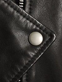 Chloe Leather Moto Jacket