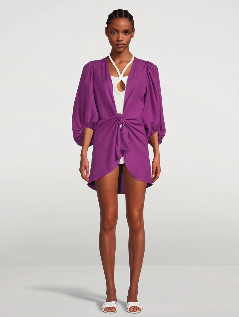 Timeless Linen Cover-Up