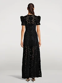 The Night Sparrow Lace Gown