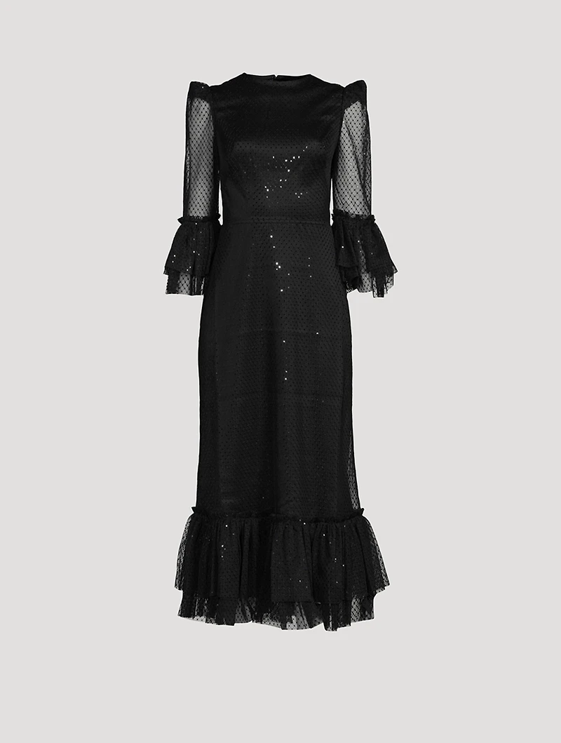 The Floating Fire Midi Dress