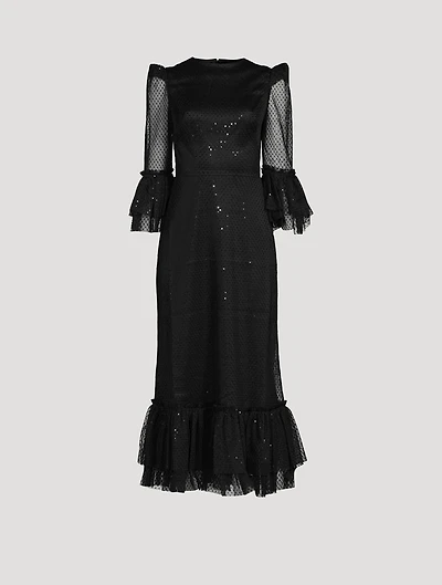The Floating Fire Midi Dress