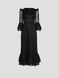 The Floating Fire Midi Dress