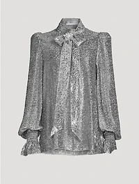 The Mythical Tie-Neck Blouse