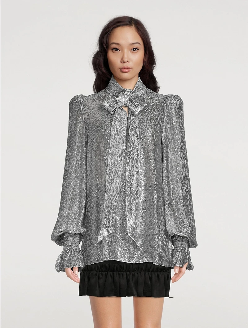 The Mythical Tie-Neck Blouse