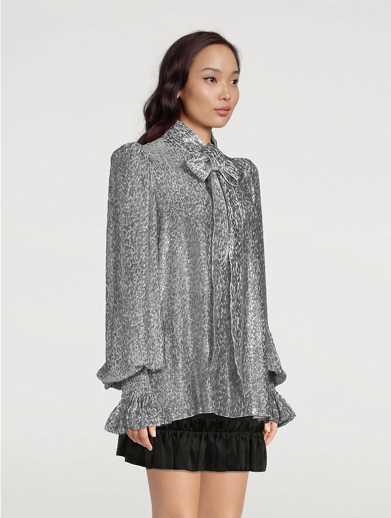 The Mythical Tie-Neck Blouse
