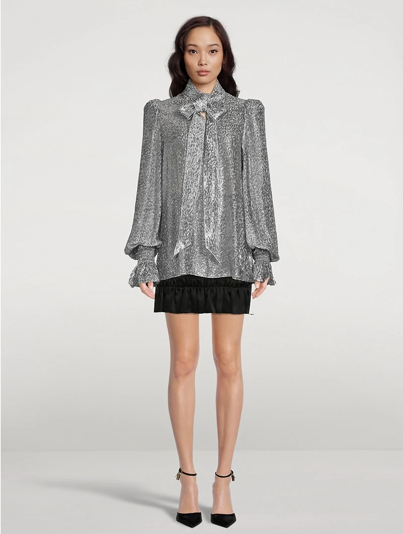 The Mythical Tie-Neck Blouse