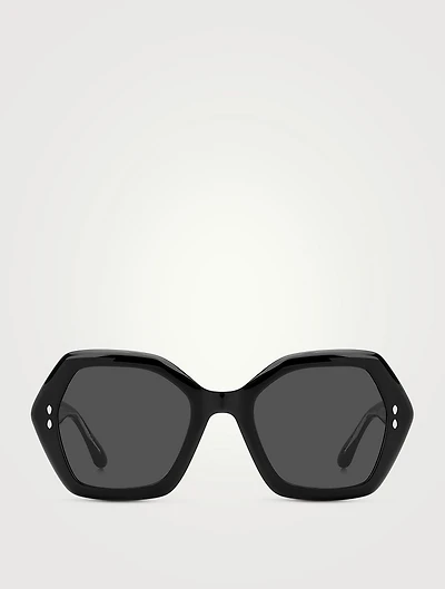 Bombé Geometric Sunglasses