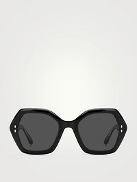 Bombé Geometric Sunglasses