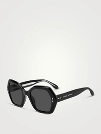 Bombé Geometric Sunglasses