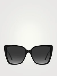 Lessie Oversized Square Sunglasses