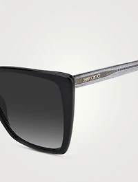 Lessie Oversized Square Sunglasses