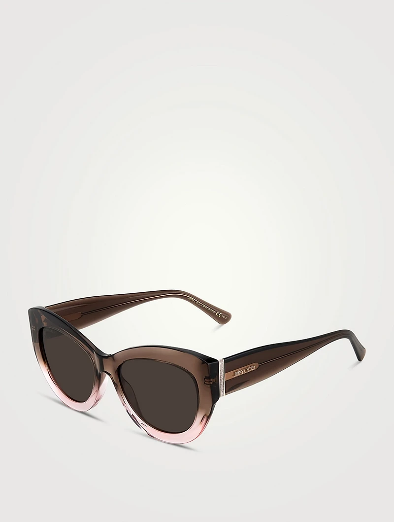 Xena Cat Eye Tortoiseshell Sunglasses