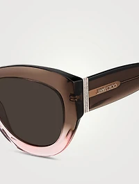 Xena Cat Eye Tortoiseshell Sunglasses