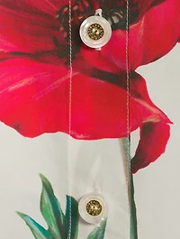 Cotton Poplin Shirt Poppy Print