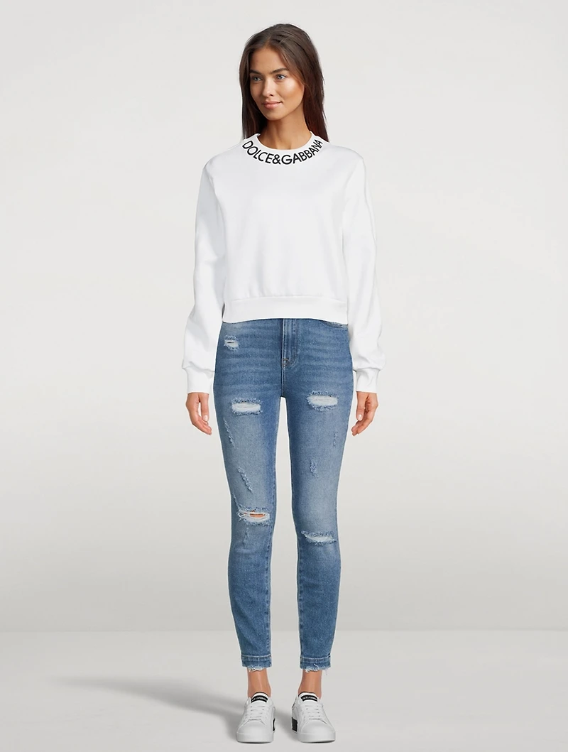 Distressed Skinny Jeans