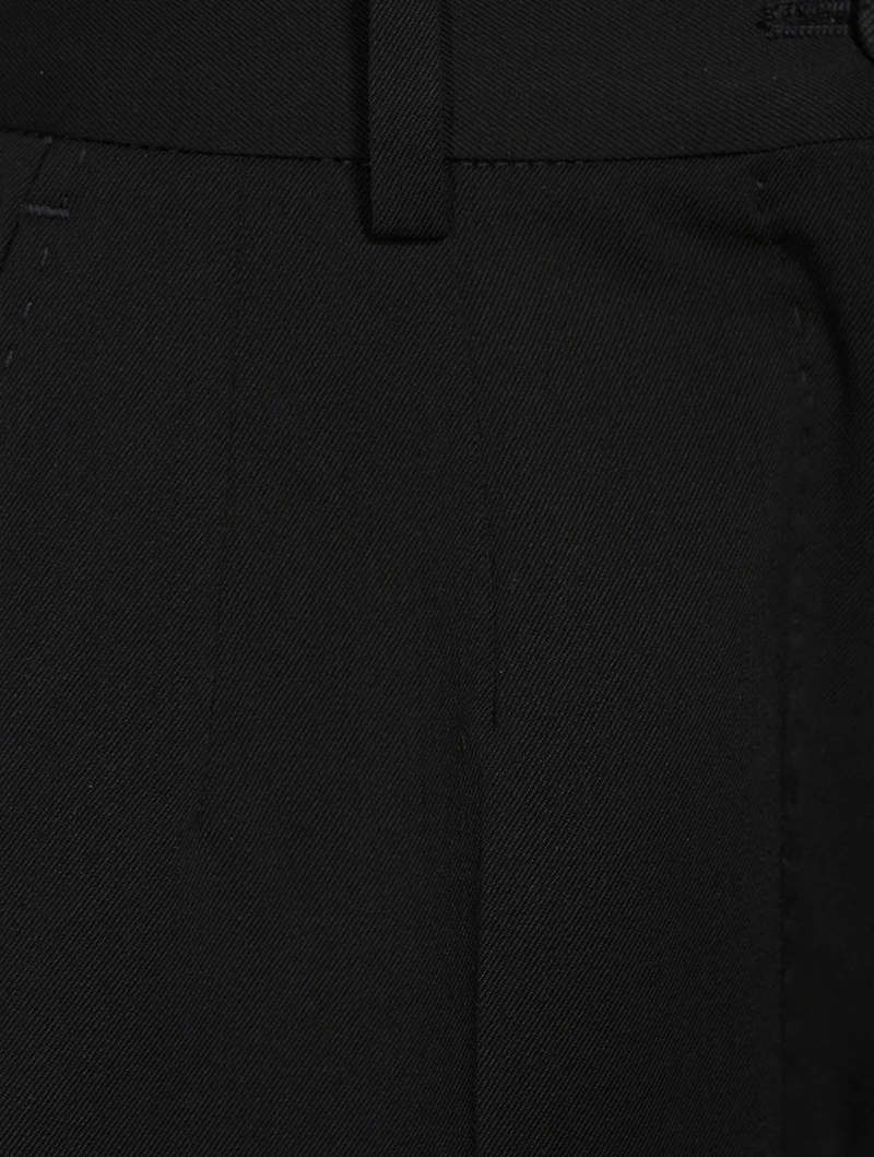 Wool Gabardine Trousers