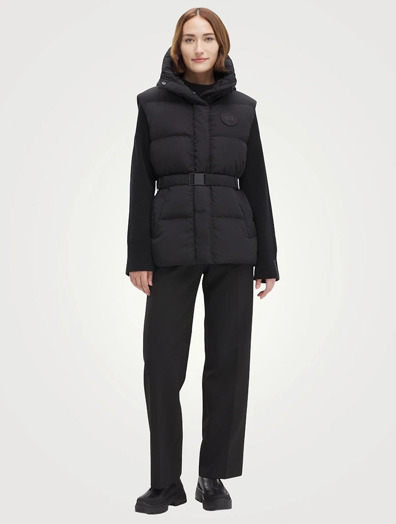 Rayla Belted Down Vest